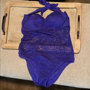 Mossimo Medium purple swimsuit